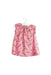 A Pink Short Sleeve Dresses from Bonpoint in size 3-6M for girl. (Front View)