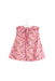 A Pink Short Sleeve Dresses from Bonpoint in size 3-6M for girl. (Back View)