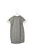 A Grey Short Sleeve Dresses from Pinko in size 8Y for girl. (Back View)