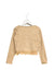 A Brown Cardigans from Tartine et Chocolat in size 6T for girl. (Back View)