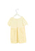 A Ivory Short Sleeve Dresses from Jacadi in size 18-24M for girl. (Back View)