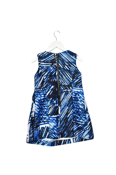 A  Sleeveless Dresses from Milly Minis in size 4T for girl. (Back View)
