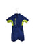 A Navy Wetsuits from O'Neill in size 6-12M for girl. (Back View)