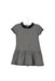A Blue Short Sleeve Dresses from Petit Bateau in size 6-12M for girl. (Front View)