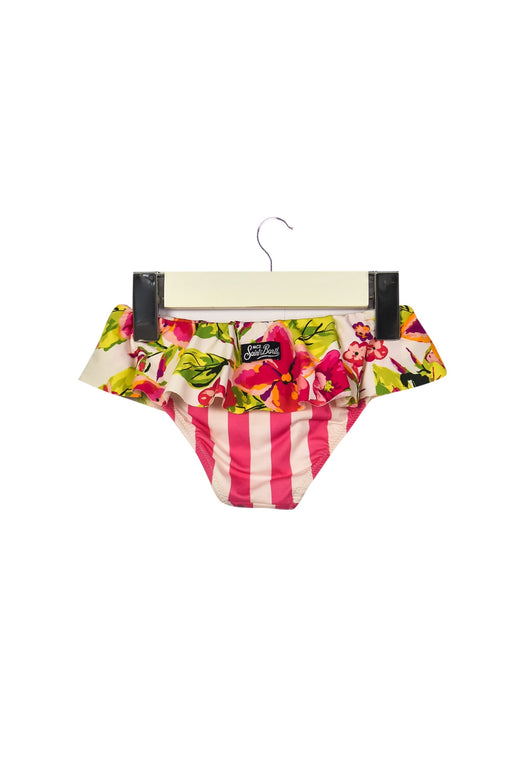 A Pink Bikinis from MC2 Saint Barth in size 0-3M for girl. (Front View)