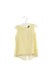 A Beige Sleeveless Tops from Bardot Junior in size 6-12M for girl. (Front View)