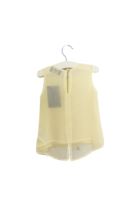 A Beige Sleeveless Tops from Bardot Junior in size 6-12M for girl. (Back View)