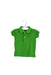 A Green Short Sleeve Polos from Ralph Lauren in size 6-12M for girl. (Front View)