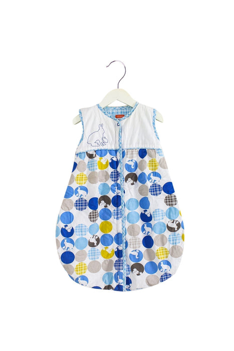 A White Sleepsacs from Stokke in size 0-3M for boy. (Front View)