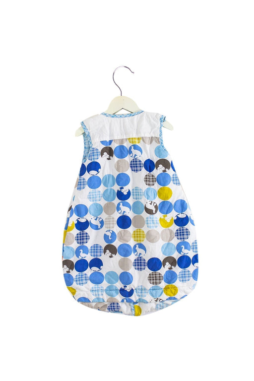A White Sleepsacs from Stokke in size 0-3M for boy. (Front View)