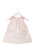 A Pink Sleeveless Dresses from Jacadi in size 0-3M for girl. (Front View)