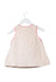A Pink Sleeveless Dresses from Jacadi in size 0-3M for girl. (Back View)