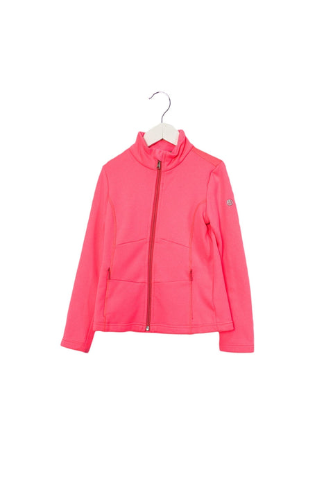 A Pink Lightweight Jackets from Poivre Blanc in size 8Y for girl. (Front View)