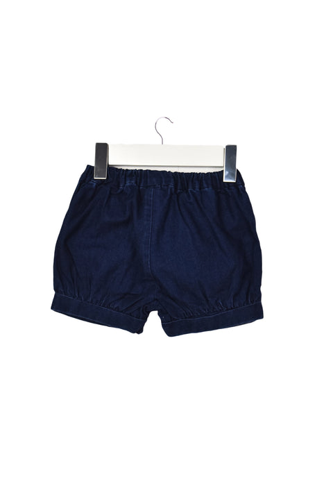 A Blue Shorts from Jacadi in size 6-12M for girl. (Back View)