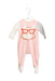 A Pink Long Sleeve Jumpsuits from Little Marc Jacobs in size 3-6M for girl. (Front View)