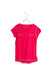 A Pink Short Sleeve T Shirts from Chickeeduck in size 8Y for girl. (Front View)