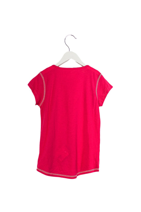 A Pink Short Sleeve T Shirts from Chickeeduck in size 8Y for girl. (Back View)
