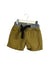A Brown Shorts from X-Girl Stages in size 6-12M for girl. (Front View)