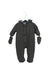 A Grey Snowsuits from Jacadi in size 0-3M for boy. (Front View)