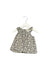 A Grey Sleeveless Tops from Bonpoint in size 6-12M for girl. (Back View)