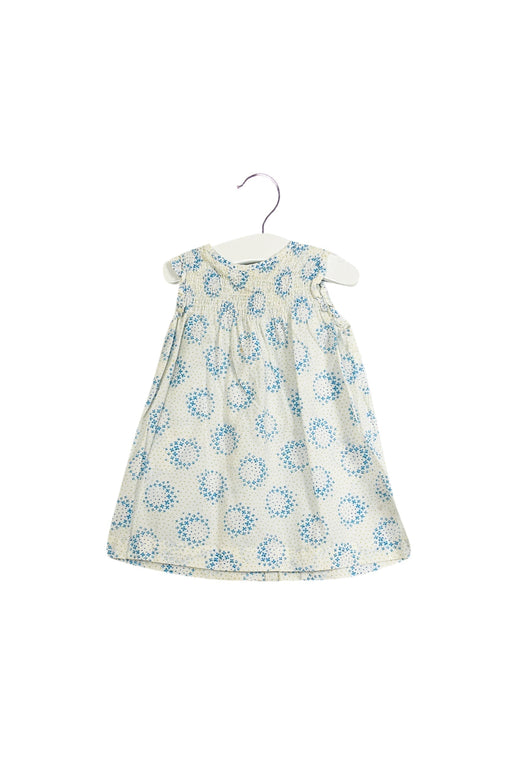 A White Sleeveless Dresses from Jacadi in size 6-12M for girl. (Front View)