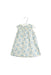 A White Sleeveless Dresses from Jacadi in size 6-12M for girl. (Front View)