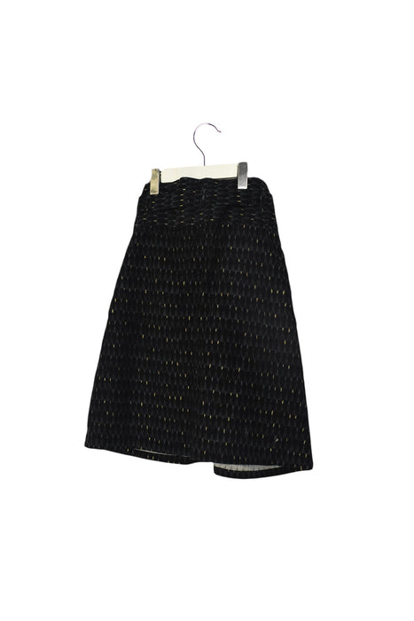 A Black Mid Skirts from Excuse My French in size 8Y for girl. (Back View)
