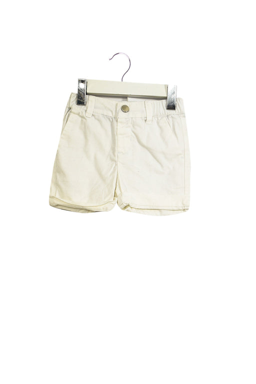 A White Shorts from Jacadi in size 6-12M for boy. (Front View)