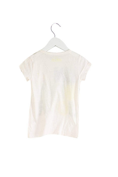 A White Short Sleeve T Shirts from Crewcuts in size 3T for girl. (Back View)