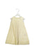 A Ivory Sleeveless Dresses from Fleurisse in size 4T for girl. (Front View)