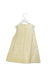 A Ivory Sleeveless Dresses from Fleurisse in size 4T for girl. (Back View)