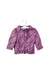A Purple Lightweight Jackets from Nicholas & Bears in size 6-12M for girl. (Front View)