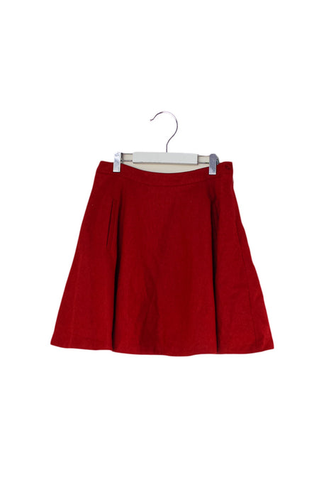 A Red Mid Skirts from Jacadi in size 12Y for girl. (Front View)