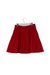 A Red Mid Skirts from Jacadi in size 12Y for girl. (Back View)