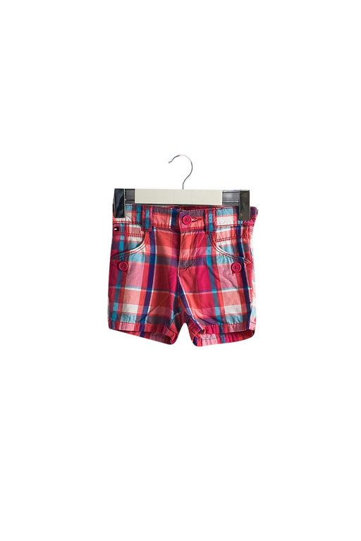 A Pink Shorts from Tommy Hilfiger in size 6-12M for girl. (Front View)