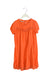 A Orange Short Sleeve Dresses from Sunchild in size 10Y for girl. (Back View)