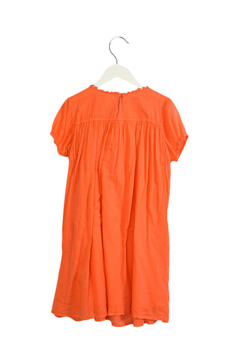 A Orange Short Sleeve Dresses from Sunchild in size 10Y for girl. (Back View)