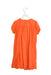 A Orange Short Sleeve Dresses from Sunchild in size 10Y for girl. (Back View)
