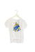 A White Short Sleeve T Shirts from Monnalisa in size 8Y for girl. (Front View)