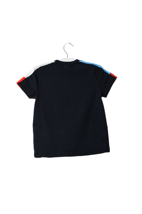 A Black Short Sleeve T Shirts from IKKS in size 6-12M for boy. (Back View)