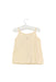A Beige Sleeveless Tops from Rykiel Enfant in size 6-12M for girl. (Back View)