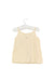 A Beige Sleeveless Tops from Rykiel Enfant in size 6-12M for girl. (Back View)