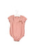 A Pink Rompers from Kingkow in size 0-3M for girl. (Front View)