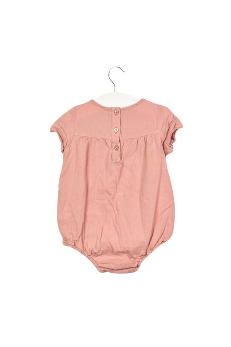 A Pink Rompers from Kingkow in size 0-3M for girl. (Back View)