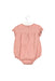 A Pink Rompers from Kingkow in size 0-3M for girl. (Front View)