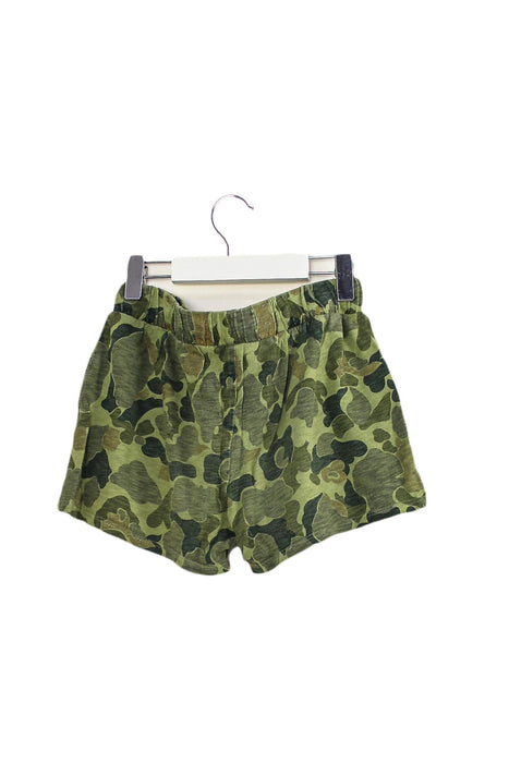 A Green Shorts from Crewcuts in size 8Y for girl. (Back View)