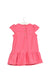 A Pink Short Sleeve Dresses from Janie & Jack in size 0-3M for girl. (Front View)