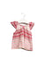 A Pink Short Sleeve Tops from Bonnie Baby in size 3-6M for girl. (Front View)