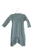 A Blue Long Sleeve Jumpsuits from Bonpoint in size 3-6M for girl. (Back View)