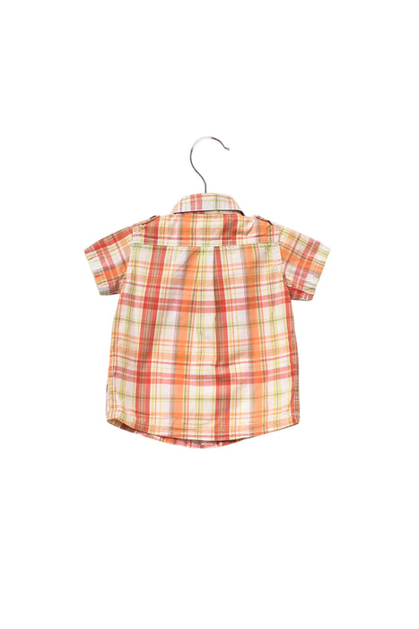 A Orange Shirts from Cadet Rousselle in size 6-12M for boy. (Back View)